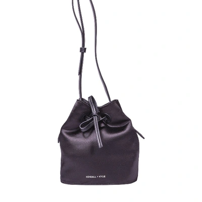 Kendall + Kylie Women's Hbkk1180031 Black Leather Shoulder Bag
