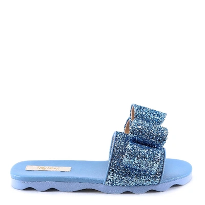 Polly Plume Blue Rubber Sandals