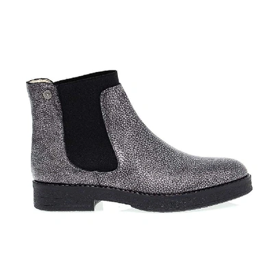 Liu •jo Liu Jo Women's Grey Leather Ankle Boots