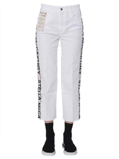 Stella Mccartney White Cotton Jeans