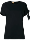 Fay Women's Ncwa236576sndlb999 Black Cotton T-shirt