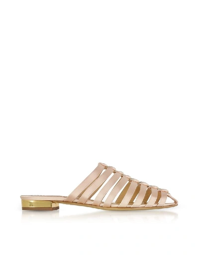 Charlotte Olympia Women's Pink Satin Sandals