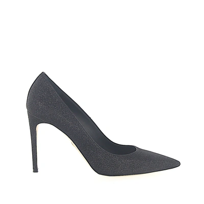 Dsquared2 Pumps Basic Fabric Glitter Black