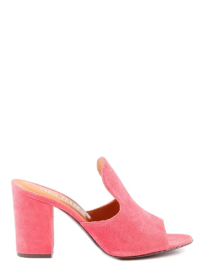 Paris Texas Women's Pink Suede Sandals