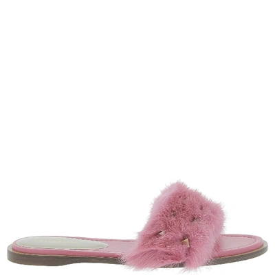 Valentino Garavani Women's Pw2s0e87xxv0ho Pink Leather Sandals