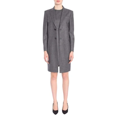 Dsquared2 Women's Grey Wool Coat