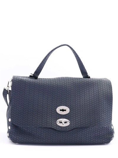 Zanellato Women's Blue Leather Handbag