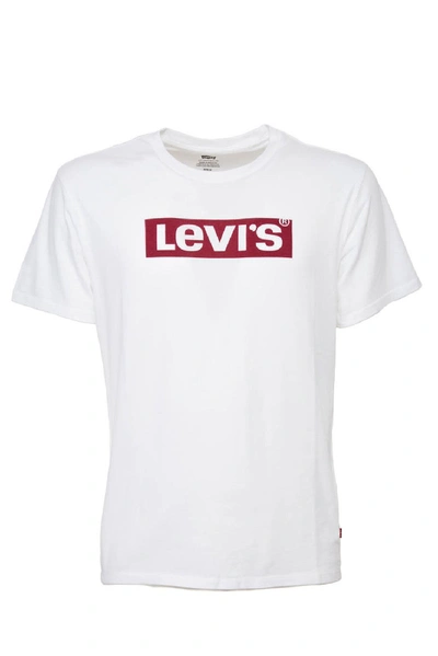 Levi's White Cotton T-shirt