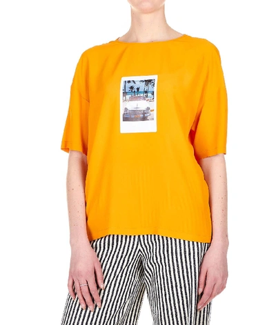 N°21 Orange Acetate T-shirt