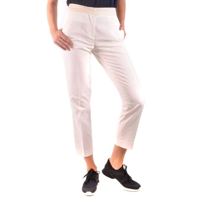 Moncler Women's White Cotton Pants