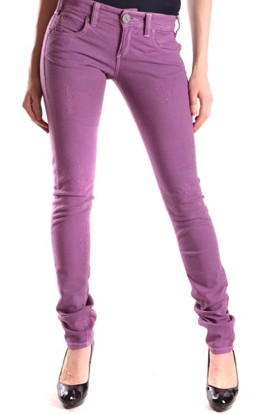 Pinko Women's Purple Cotton Jeans
