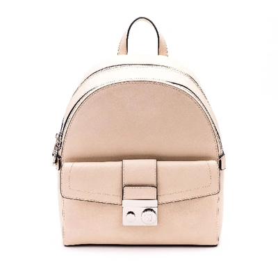 Trussardi Pink Leather Backpack