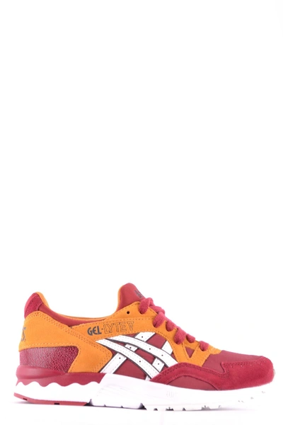 Asics Red Suede Sneakers