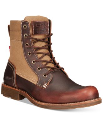 olive green levi boots