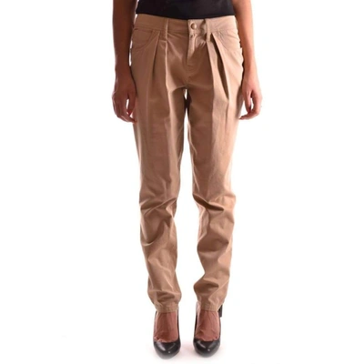 Burberry Women's Beige Cotton Jeans