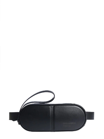 Dsquared2 Women's Byw0003015000012124 Black Leather Travel Bag