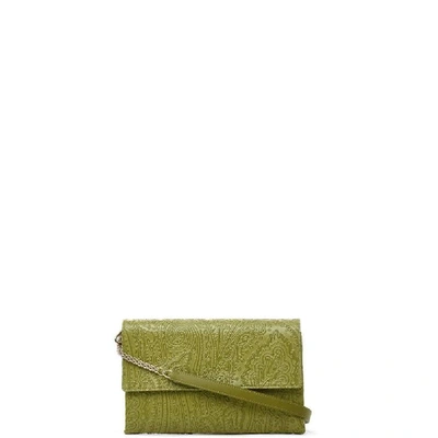 Etro Women's Green Leather Pouch