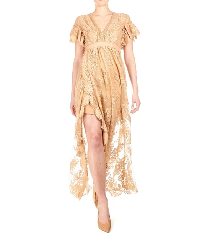 Aniye By Women's 1856011862 Yellow Polyamide Dress