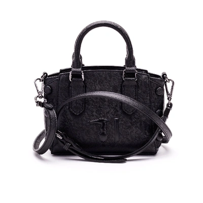 Trussardi Women's 75b005459y099999k300 Black Faux Leather Handbag