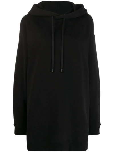 Maison Margiela Over Sweatshirt Hoodie Number In Black