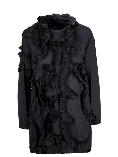 Moncler Women's Black Polyamide Outerwear Jacket