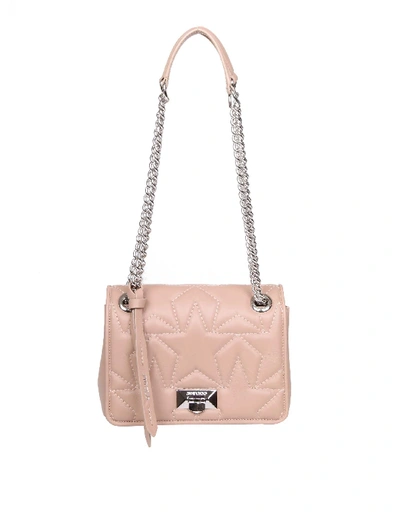 Jimmy Choo Pink Leather Shoulder Bag