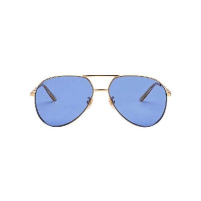 Gucci Women's Gold Metal Glasses