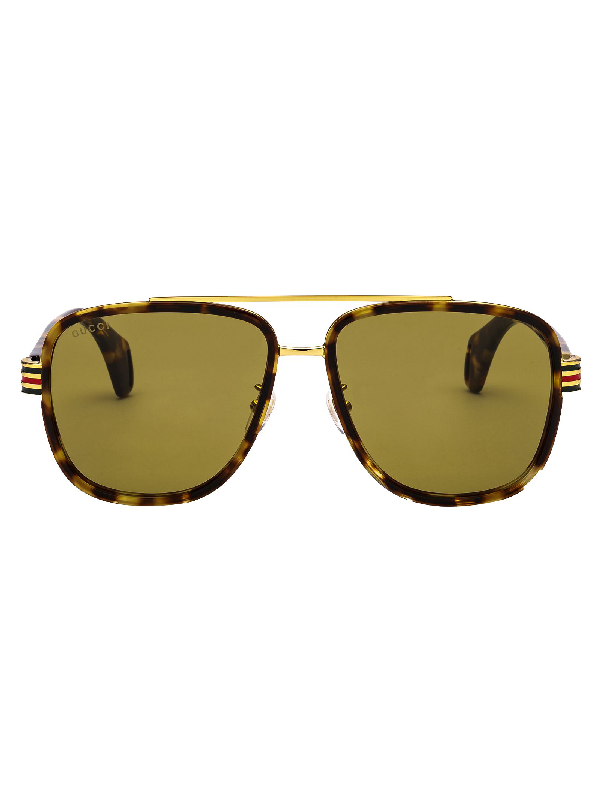 Gucci Multicolor Acetate Sunglasses | ModeSens