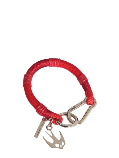 Mcq By Alexander Mcqueen Women's 551897r1j886172 Red Leather Bracelet