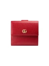 Gucci Women's 546584cao0g6433 Red Leather Wallet