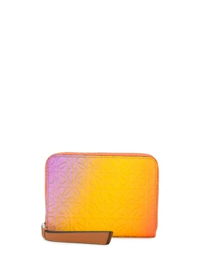 Loewe Women's 10712sm889074 Orange Leather Wallet