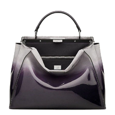 Fendi Multicolor Patent Leather Handbag