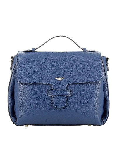 Avenue 67 Women's Af071a002102 Blue Leather Handbag