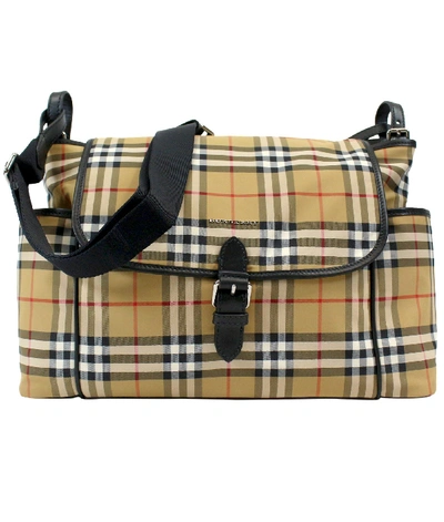 Burberry Beige Fabric Messenger Bag