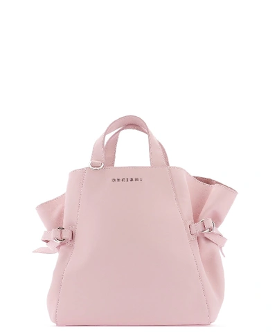 Orciani Women's B02046 Pink Leather Handbag