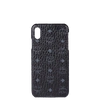 Mcm Iphone Xs Max Case In Visetos In Black