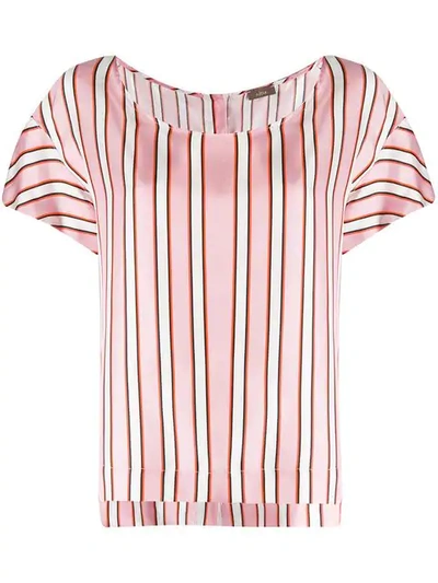 Altea Striped Blouse - Pink