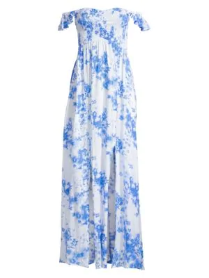 hollie floral maxi dress