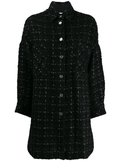 iro black tweed jacket