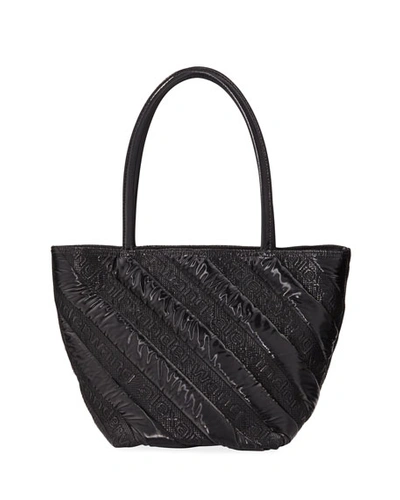 Alexander Wang Roxy Soft Logo Tote Bag In Black