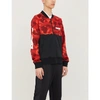 A Bathing Ape Camouflage-print Stretch-jersey Jacket In Red