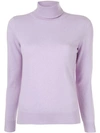 Anteprima Roll Neck Sweater - Purple