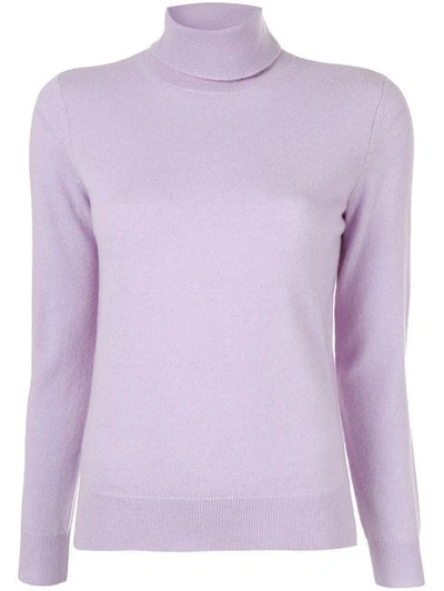 Anteprima Roll Neck Sweater - Purple
