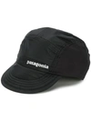 Patagonia Logo Print Hat In Black