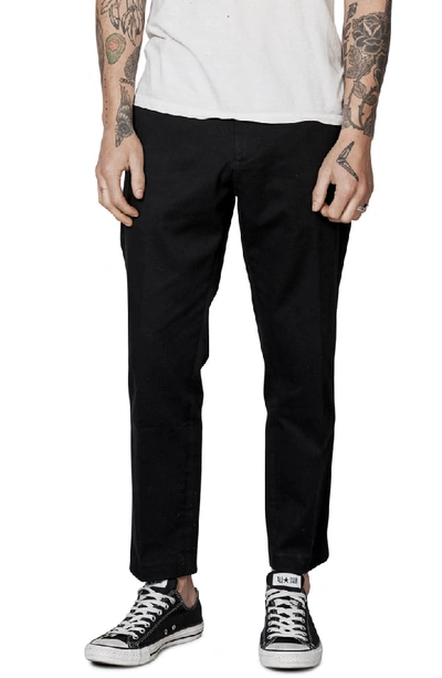 Rolla's Relaxo Cropped Pants In Black