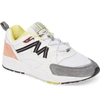 Karhu Men's Fusion 2.0 Leather & Suede Low-top Sneakers In Bright White / Wild Dove