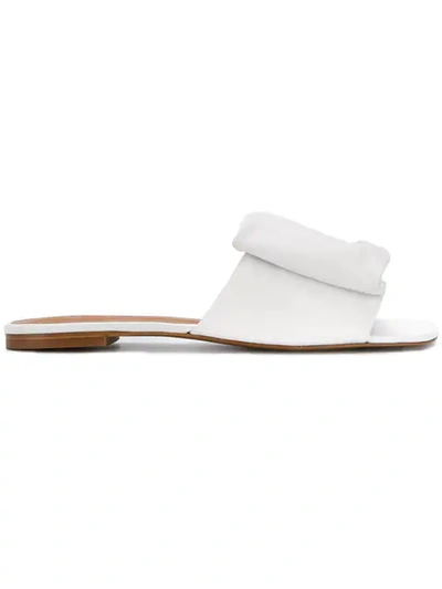 Robert Clergerie Igad Mules In White