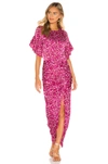 Acacia Swimwear Luau Dress In Pink Batik