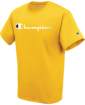 champion gold t shirt