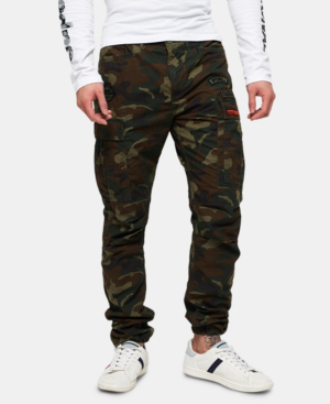 superdry camouflage cargo pants